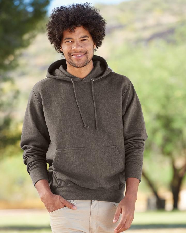 Cross Weave Hooded Sweatshirt - 7700-Weatherproof