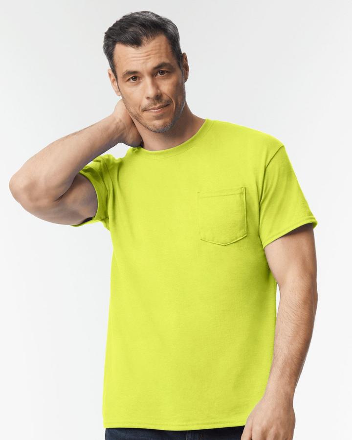 DryBlend 50 Cotton/50 Poly Pocket T-Shirt - 8300-Gildan
