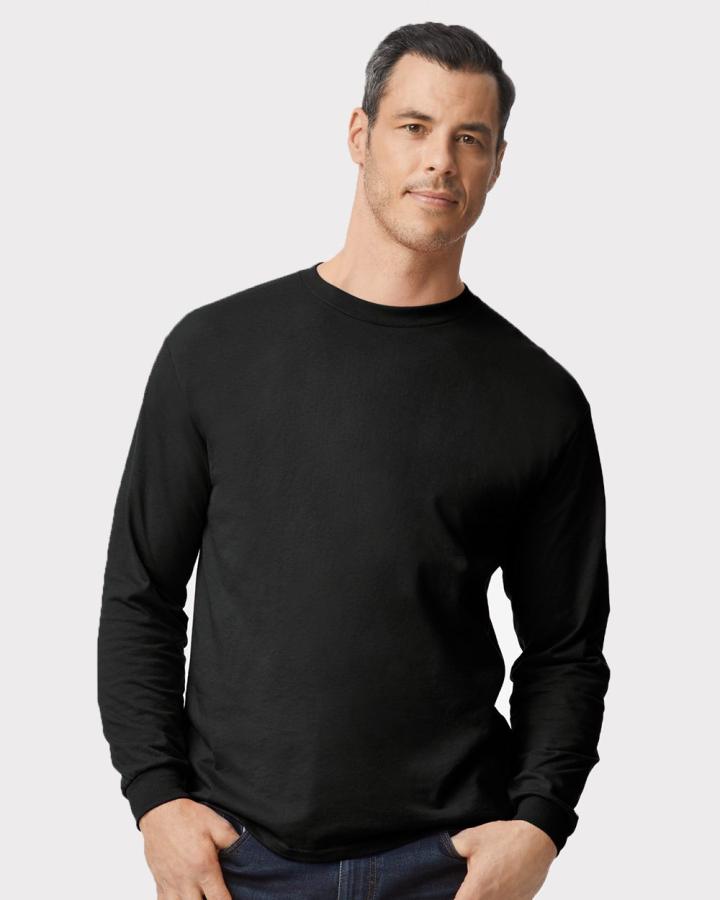DryBlend 50 Cotton/50 Poly Long Sleeve T-Shirt - 8400-Gildan