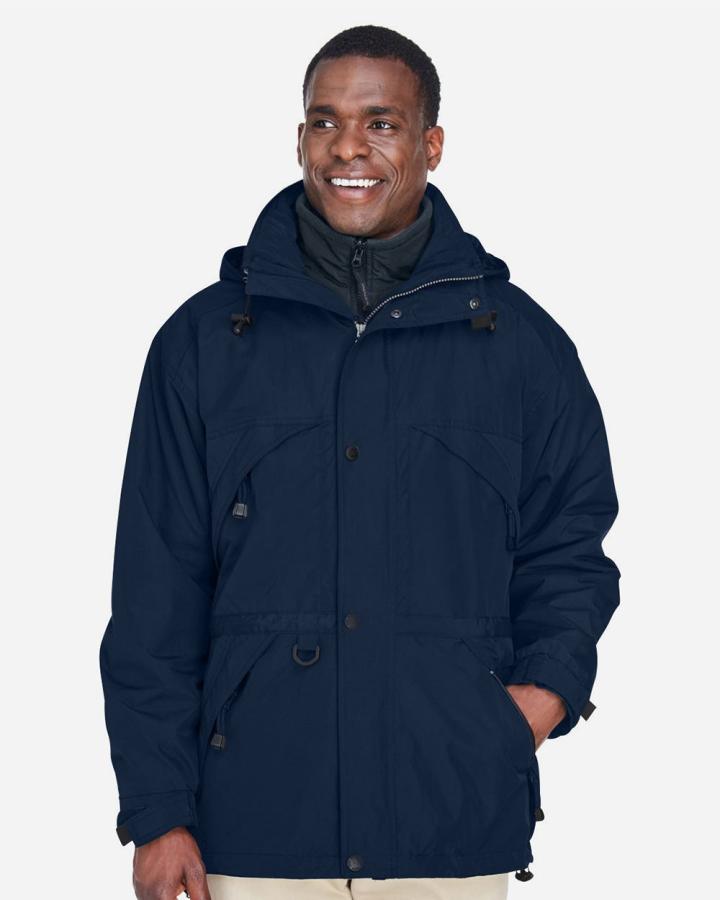Adult 3-in-1 Parka with Dobby Trim - 88007-North_End