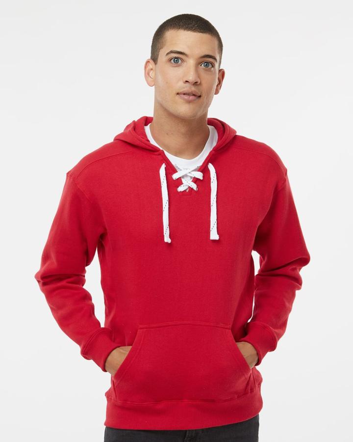 Adult Sport Lace Hooded Sweatshirt - 8830-J_America