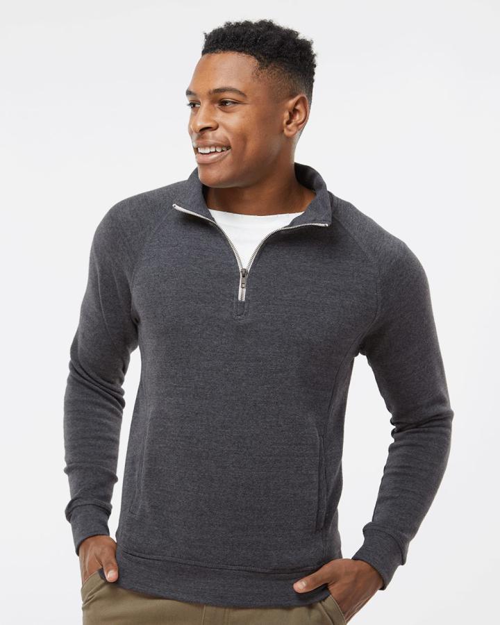 Adult Triblend Fleece Quarter-Zip - 8869-J_America