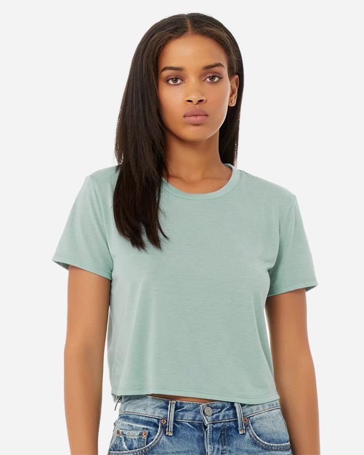 Bella + Canvas - Ladies‘ Flowy Cropped T-Shirt - 8882-Bella