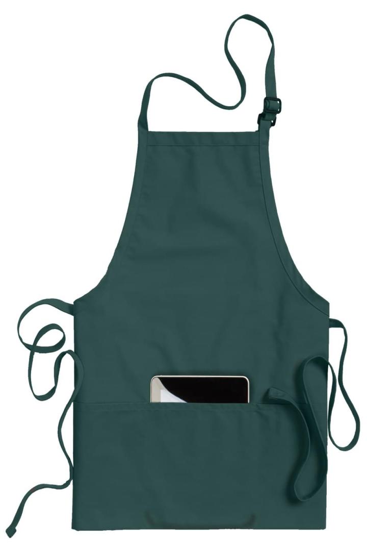 3-POCKET BIB APRON - 9002-EdwardsGarment