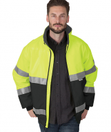 Adult Signal Hi-Vis Jacket - 9732-CharlesRiver
