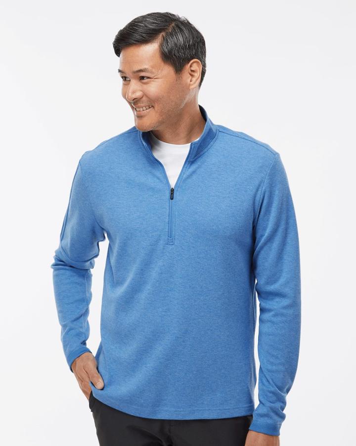 3-Stripes Quarter-Zip Sweater - A554-Adidas