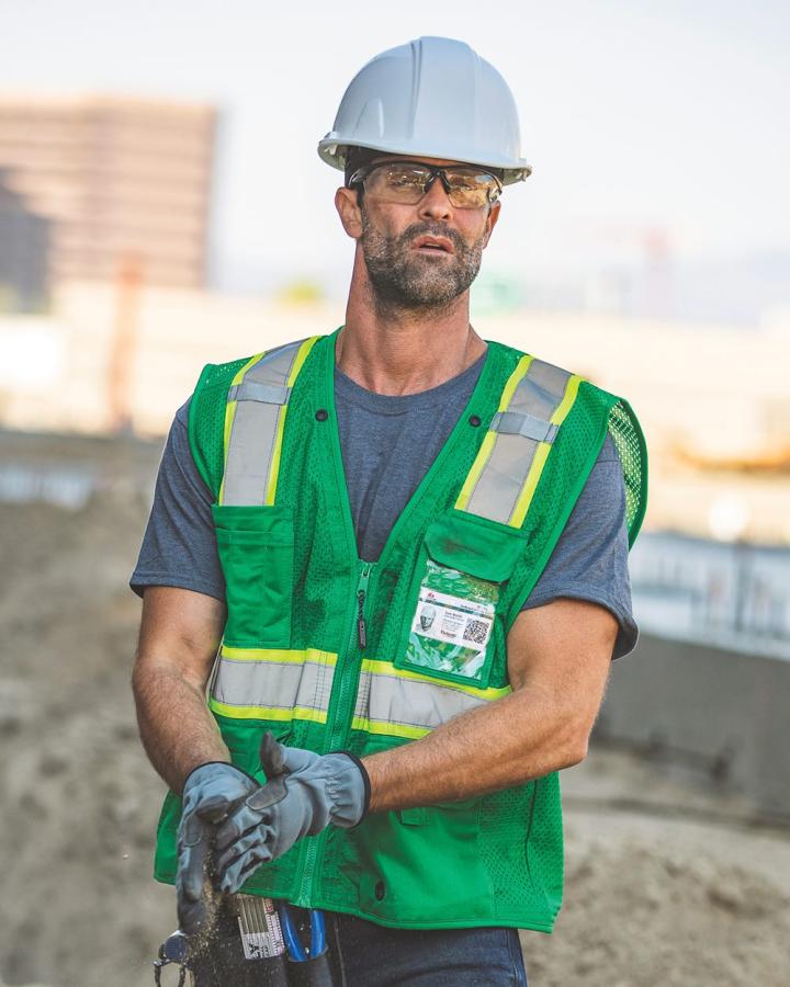 EV Series Enhanced Visibility Multi-Pocket Mesh Vest - B100-111-Kishigo