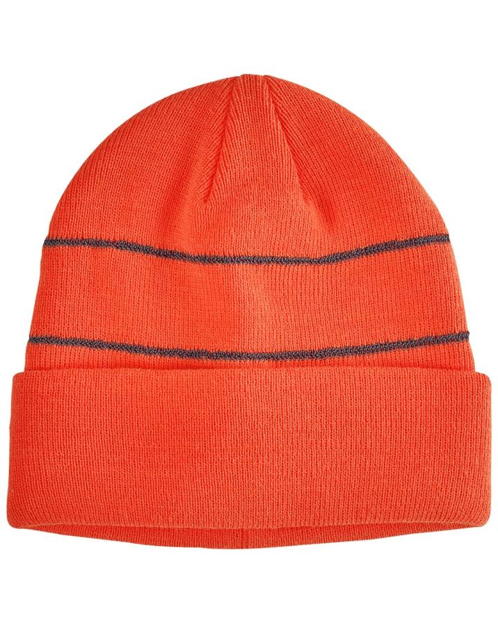 Reflective Beanie - BA535-Big_Accessories