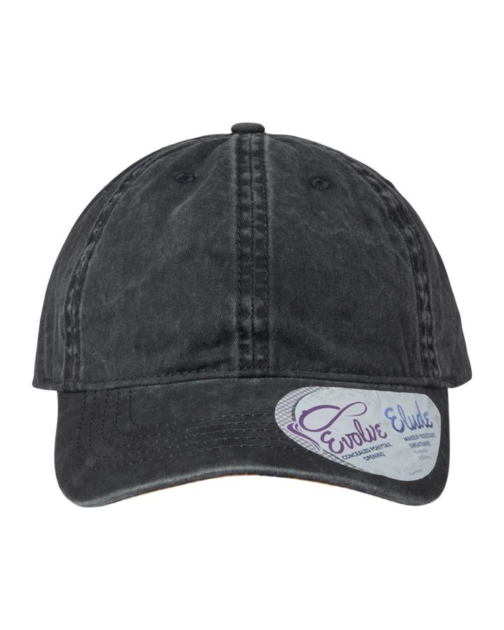 Women‘s Pigment-Dyed with Fashion Undervisor Cap - CASSIE-InfinityHer