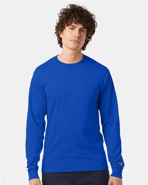 Heritage 52-Oz Jersey Long Sleeve Tee - CC8C-Champion