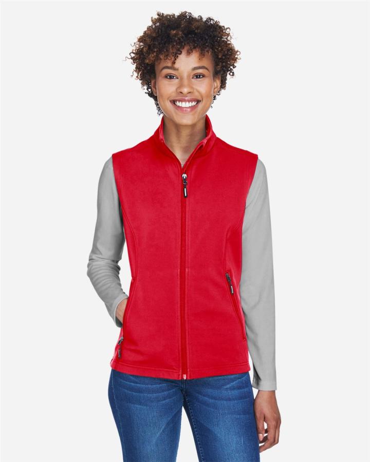 Ladies‘ Cruise Two-Layer Fleece Bonded SoftÂ Shell Vest - CE701W-Core365