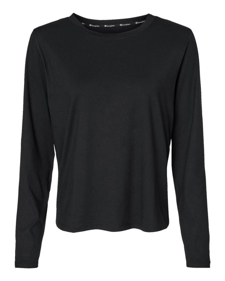 Ladies‘ Cutout Long Sleeve T-Shirt - CHP140-Champion