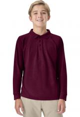 Adult Long Sleeve Pique Polo - CR835X-ClassroomUniforms