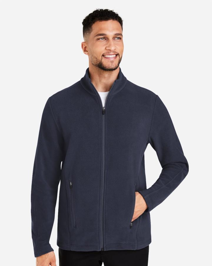 CrownLux Performance Men‘s Fleece Full-Zip - DG730-DevonJones