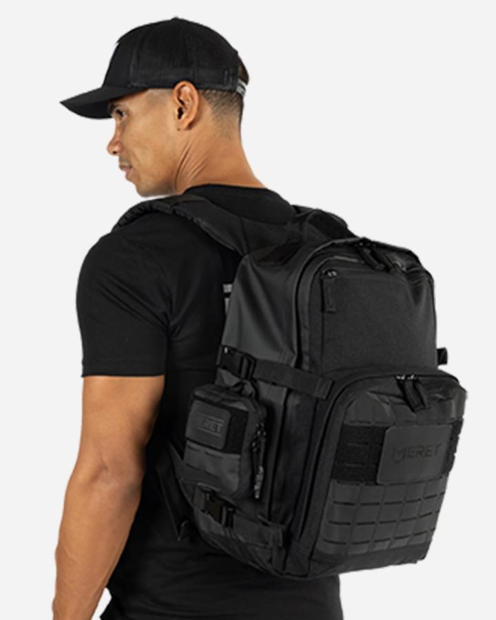 Delta 24L Black Backpack - DL24-Meret