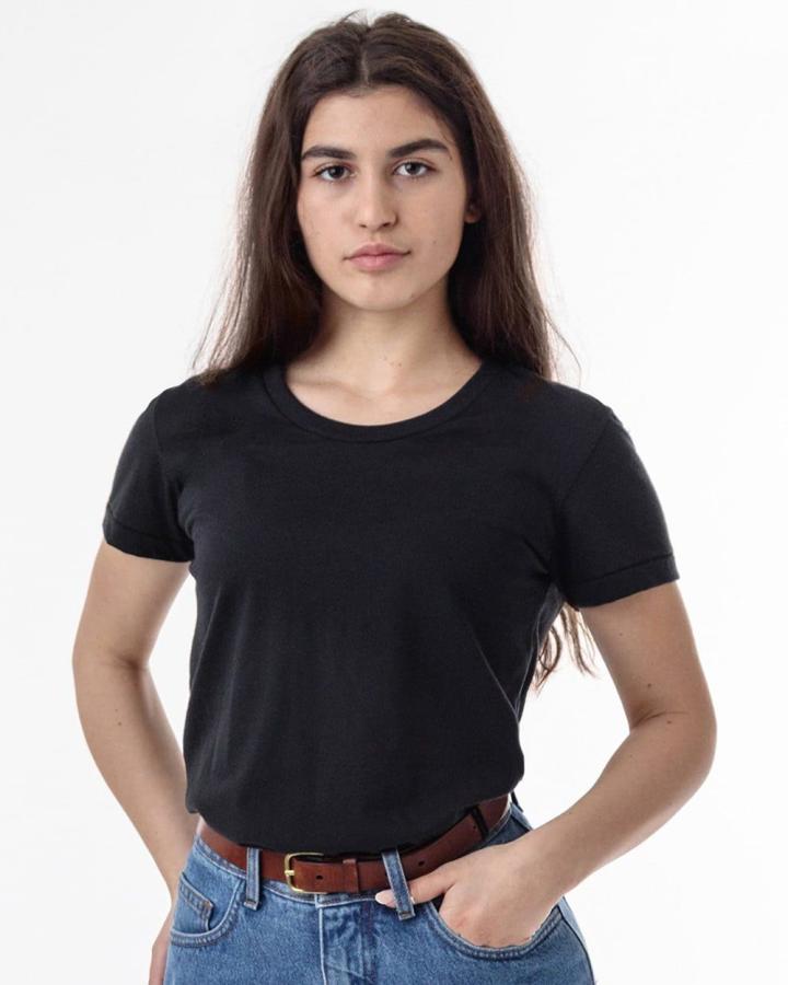 USA-Made Women‘s 50/50 T-Shirt - FF3001-LosAngelesApparel
