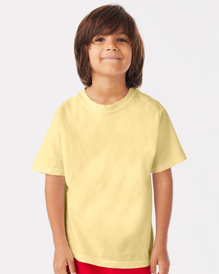 Youth Garment-Dyed T-Shirt - GDH175-ComfortwashByHanes