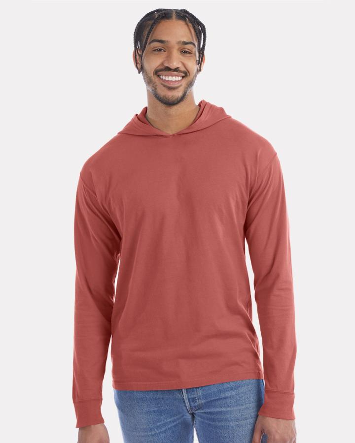 Unisex Jersey Hooded T-Shirt - GDH280-ComfortwashByHanes