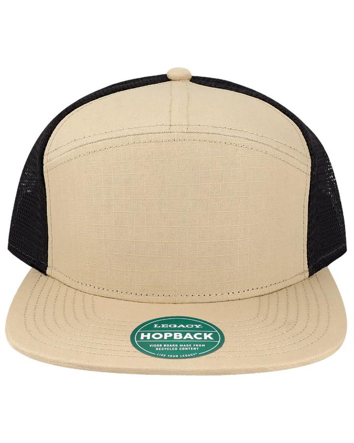 Hopback Seven-Panel Trucker Cap - H7FB-Legacy