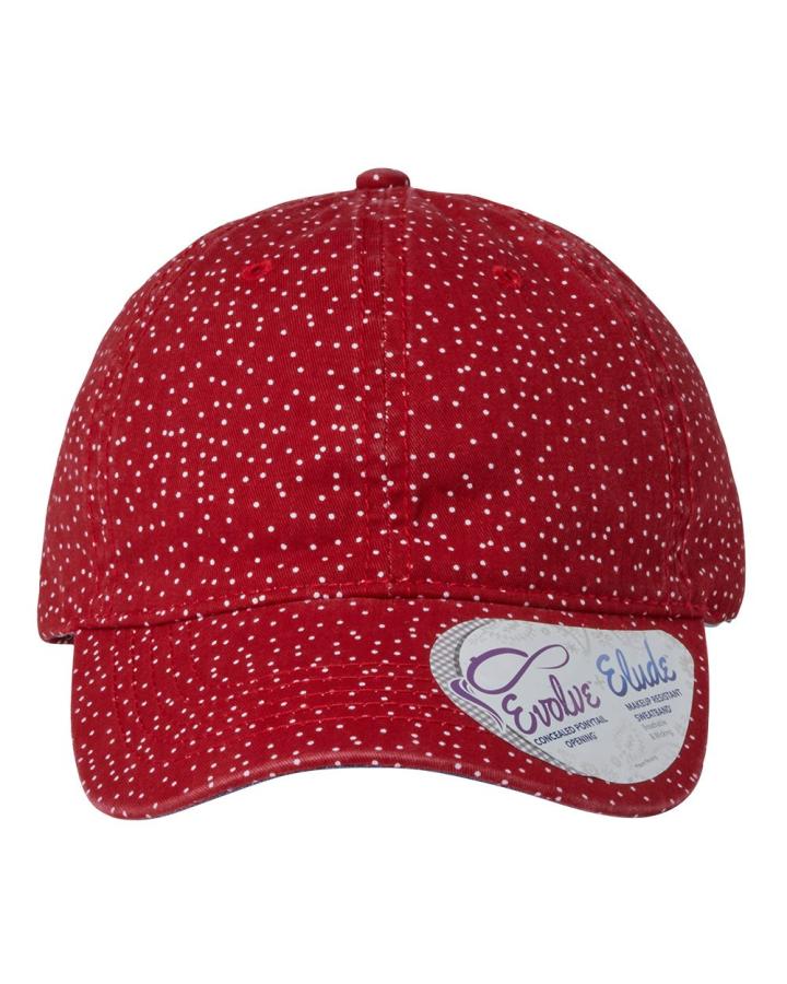 Women‘s Garment-Washed Fashion Print Cap - HATTIE-InfinityHer