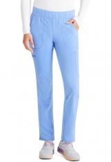 Mid Rise Pull-On Straight Leg Cargo Pant - IP121A-Inspira