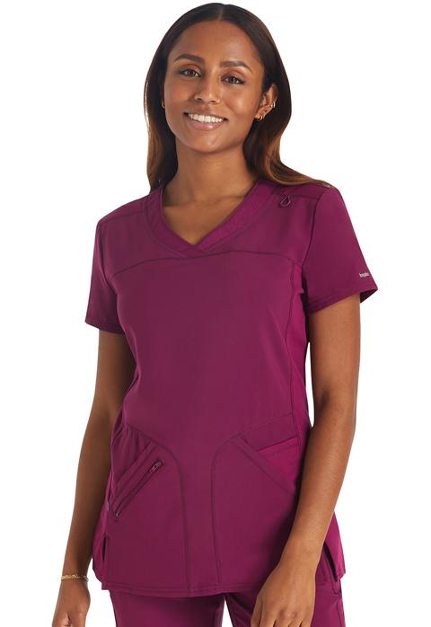 Crossover V-Neck Top - IP845A-Inspira