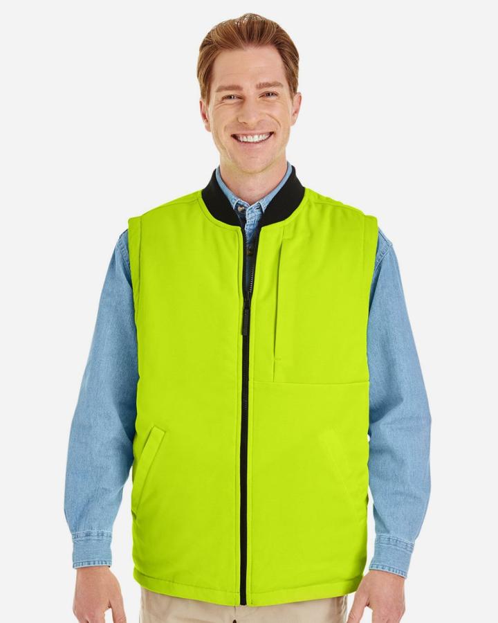 Adult Dockside Interactive Reversible Freezer Vest - M776-Harriton
