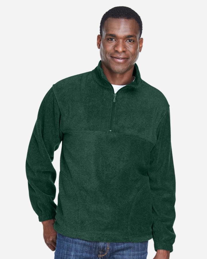 Adult Quarter-Zip Fleece Pullover - M980-Harriton