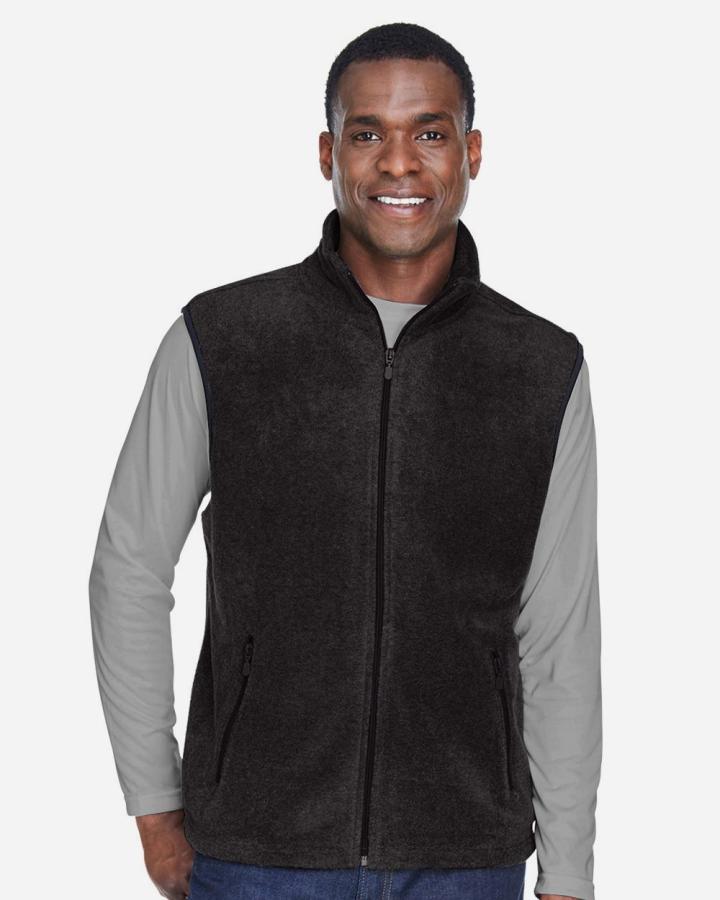Adult Fleece Vest - M985-Harriton