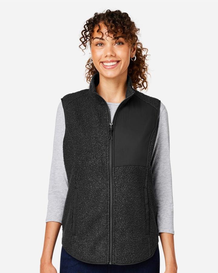Ladies‘ Aura Sweater Fleece Vest - NE714W-North_End