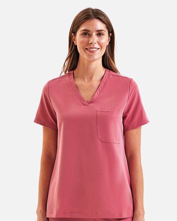 Ladies‘ Limitless V-Neck Stretch Scrub Top - NN300-OnnaByPremier