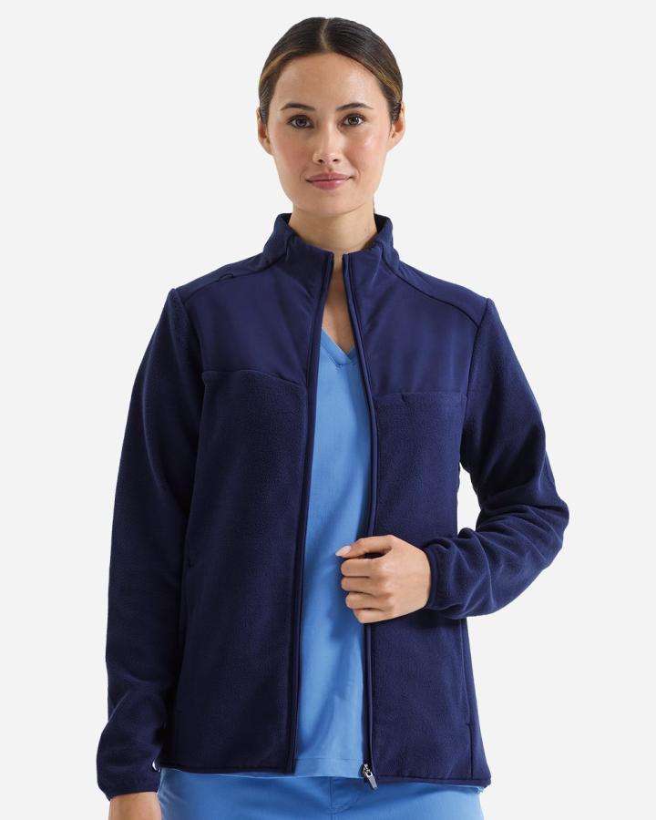Women‘s Agility Panelled Fleece Full-Zip Jacket - NN802-OnnaByPremier