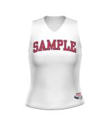 Girls Freestyle Sublimated Cheer Shell Sample - PWSHG2-PopWarner