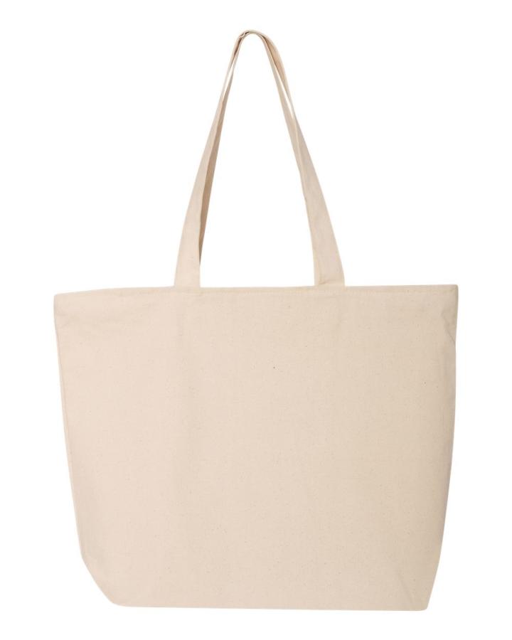 25L Zippered Tote - Q611-Q_Tees
