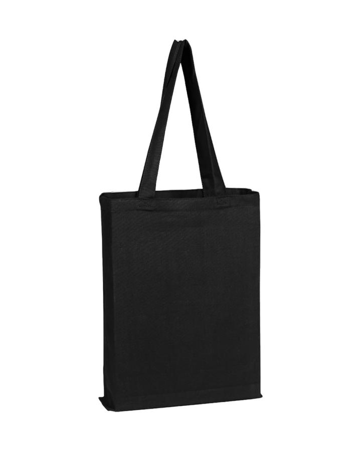 Canvas Gusset Promotional Tote - Q800GS-Q_Tees