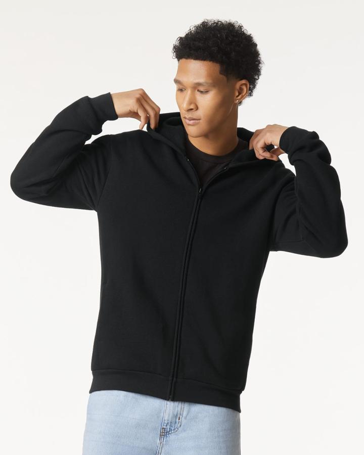 ReFlex Fleece Unisex Full Zip Hoodie - RF497-AmericanApparel