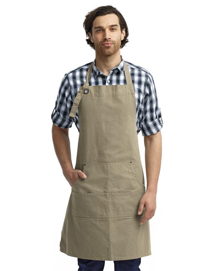Unisex "Calibre" Heavy Cotton Canvas Pocket Apron - RP137-ArtisanCollectionByReprime