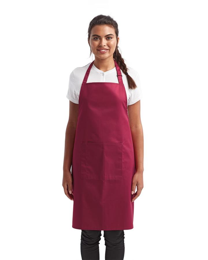 Unisex ‘Colours‘ Recycled Bib Apron with Pocket - RP154-ArtisanCollectionByReprime