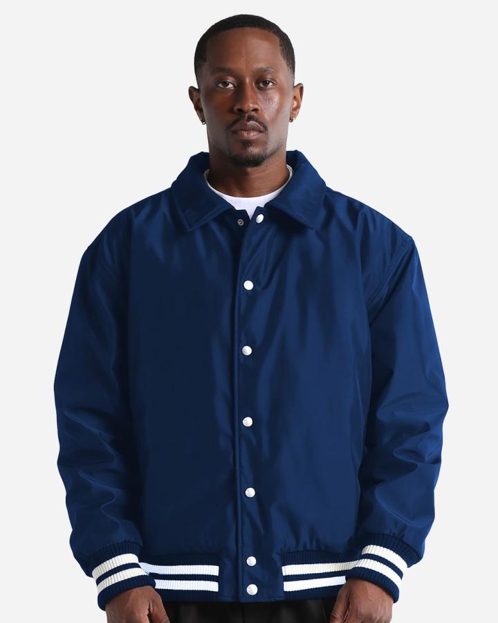 Unisex Collared Varsity Jacket - SHCVBJ-ShakaWear