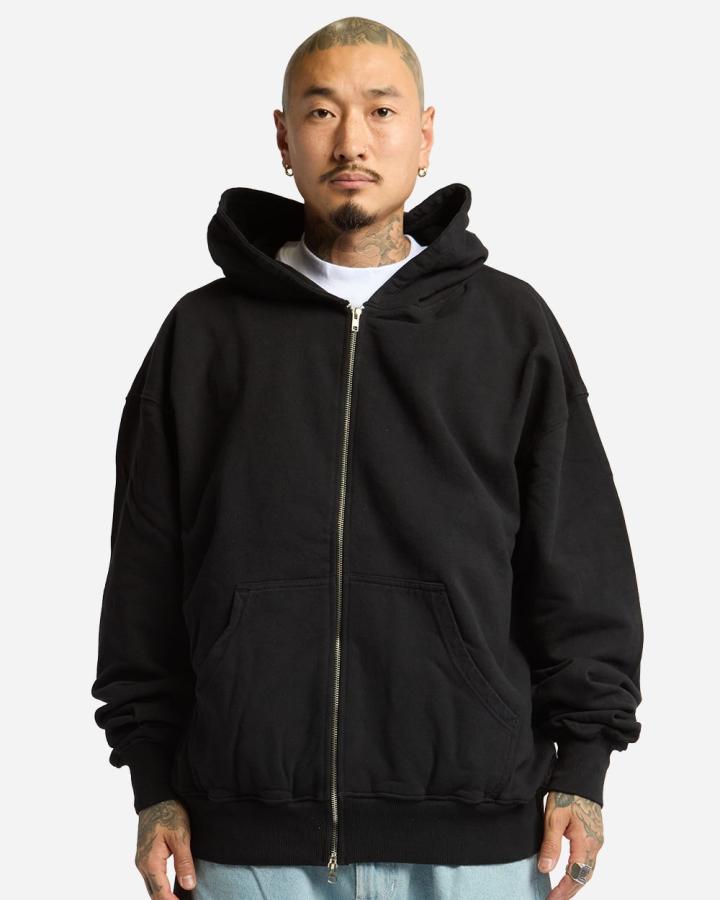 Unisex Max Heavy Fleece Garment-Dyed Full-Zip Hooded Sweatshirt - SHGMZ-ShakaWear