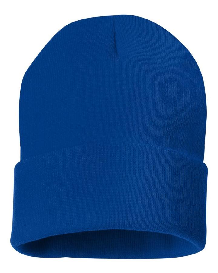 12" Solid Cuffed Beanie - SP12-Sportsman