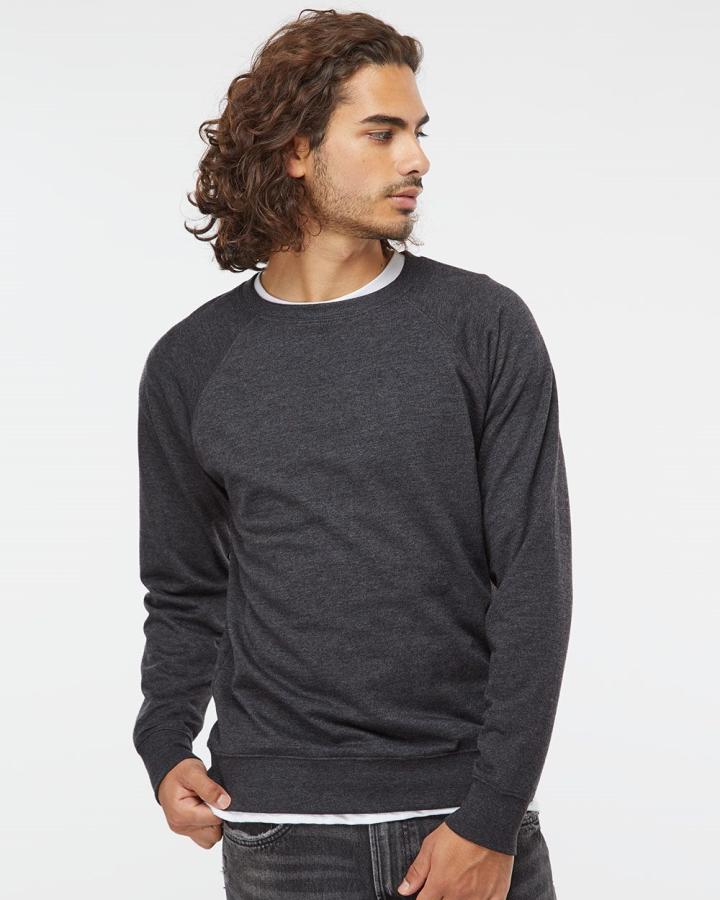 Icon Lightweight Loopback Terry Crewneck Sweatshirt - SS1000C-Independent_Trading_Co