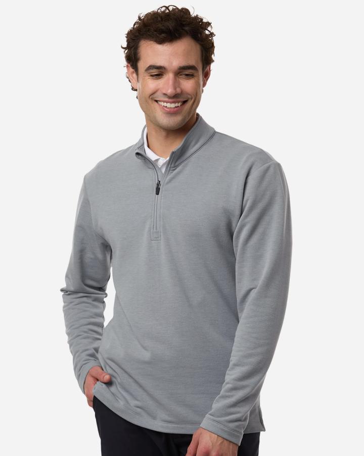 Men‘s Stretch Quarter-Zip Fleece Pullover - STF870-Allpro