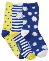 1-3pr pack of Crew Socks - TRUECREW-Cherokee