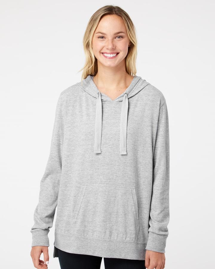 Women‘s Sueded Jersey Hooded Sweatshirt - W21404-MV_Sport