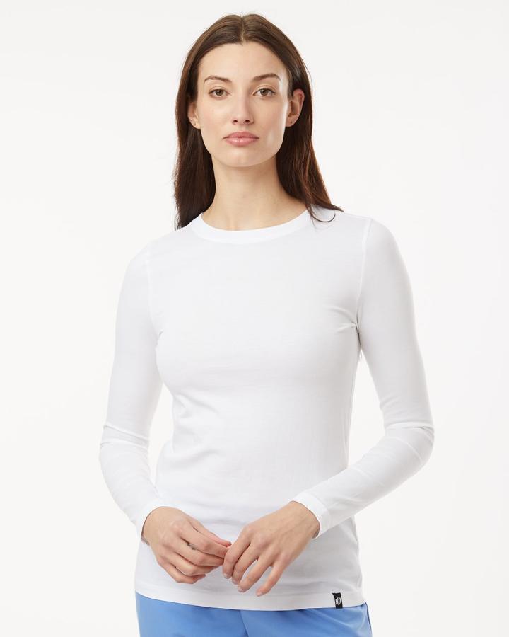 Women‘s RegenX Cotton Underscrub Long Sleeve T-Shirt - W30002U-Jaanuu