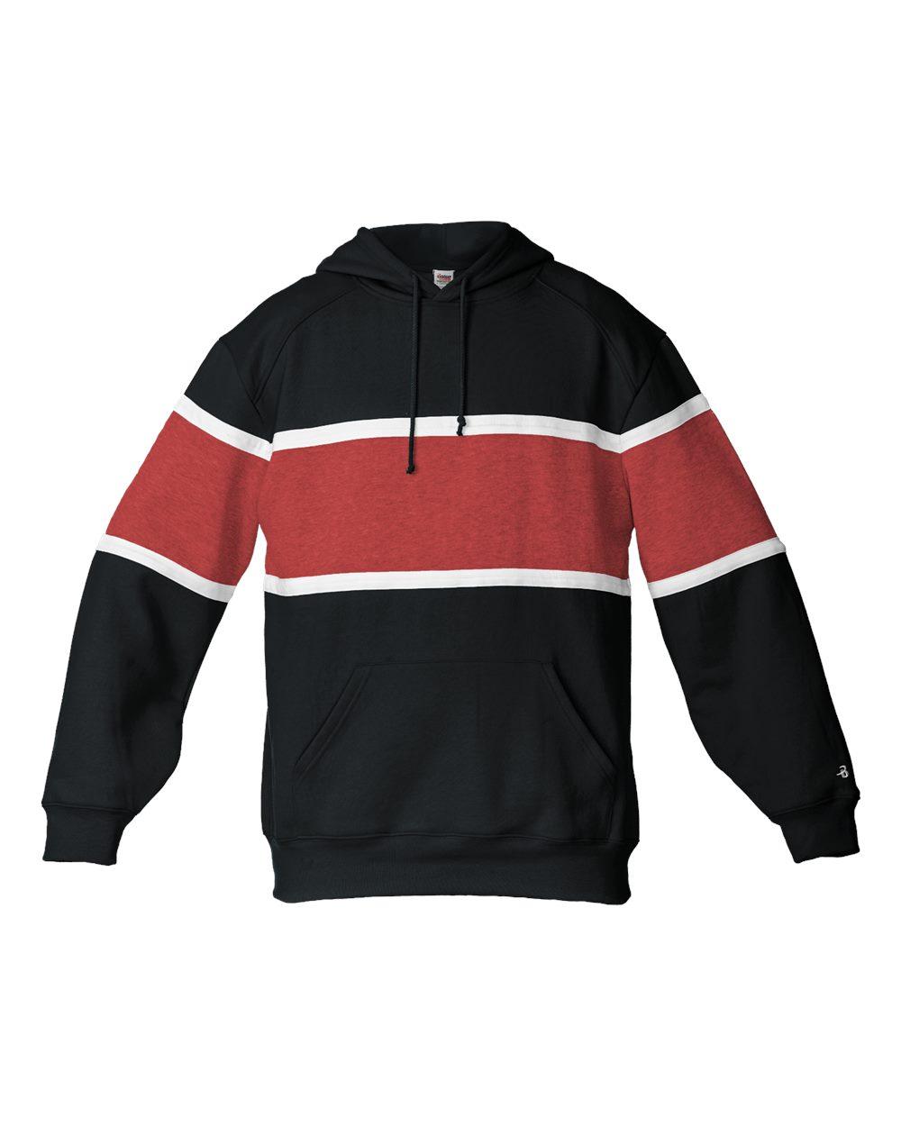 Untied Athletic Fleece Hooded Sweatshirt - 1282