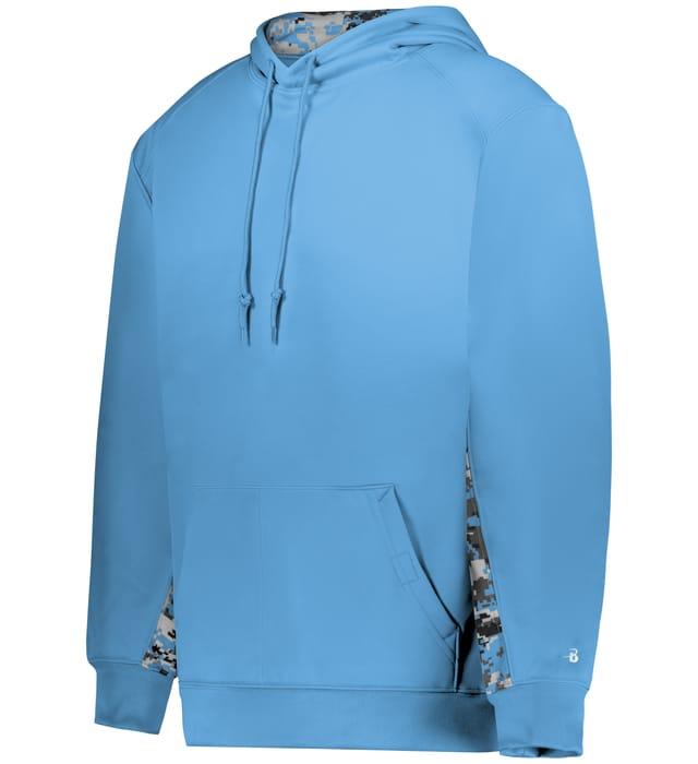 Digital Color Block Hoodie - 146400