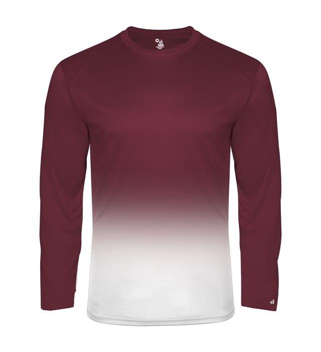 Youth Ombre Long Sleeve Tee - 220400