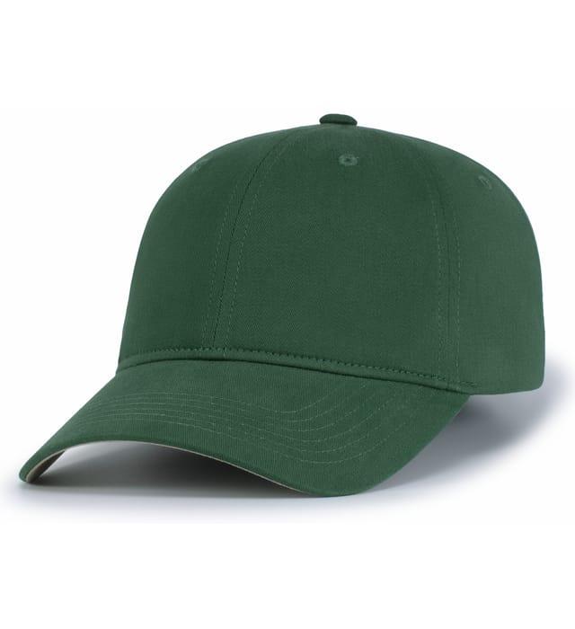 Brushed Cotton Twill Hook-And-Loop Adjustable Cap - 220C